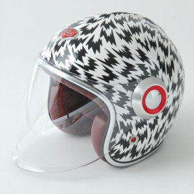 Op Art Helmet - Eley Kishimoto Collaboration with Ruby Helmets (2008) Op Art Helmet - Eley Kishimoto Collaboration with Ruby Helmets (2008)