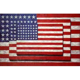 Three Flags - 1958 Jasper Johns Three Flags - 1958 Jasper Johns