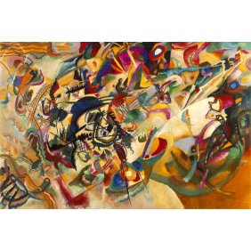 Wassily Kandinsky - Composition VII - 1913 Oil on canvas - 200 x 300cm