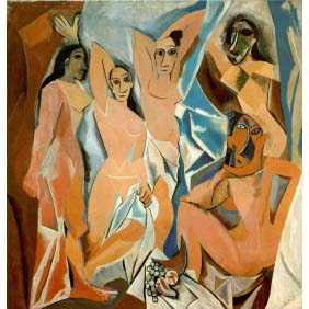 Pablo Picasso - Les Demoiselles D'Avignon - 1907 Oil on canvas - 244 x 234cm Pablo Picasso - Les Demoiselles D'Avignon - 1907 Oil on canvas - 244 x 234cm