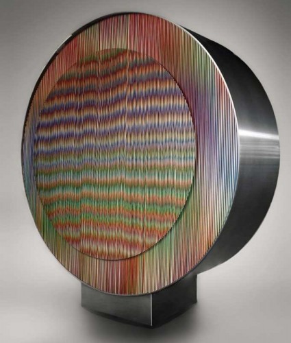 Carlos Cruz-Diez - CHROMO-INTERFERENCEﾠ MÉCANIQUE